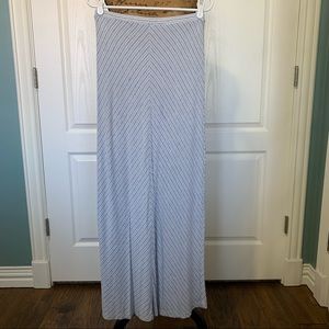 Max Studio Striped Maxi Skirt Small